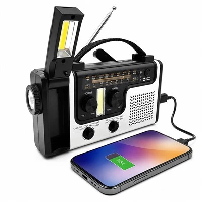 Avārijas radio tālruņa lādētājs
