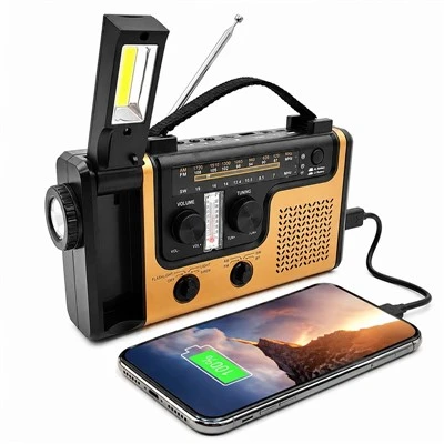Ar saules enerģiju darbināms Bluetooth radio